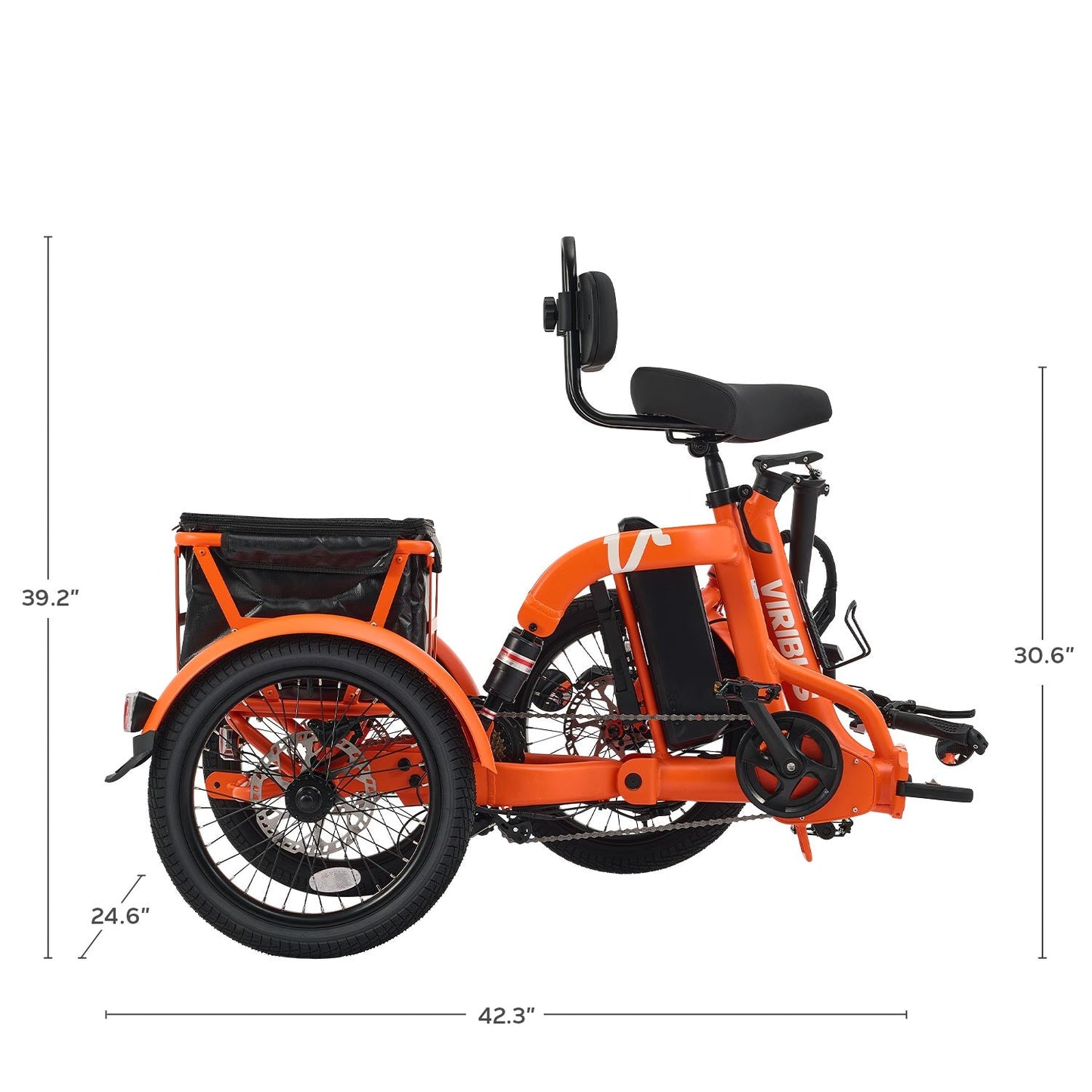 Compact Folding Electric Tricycle, FC2 | Viribus