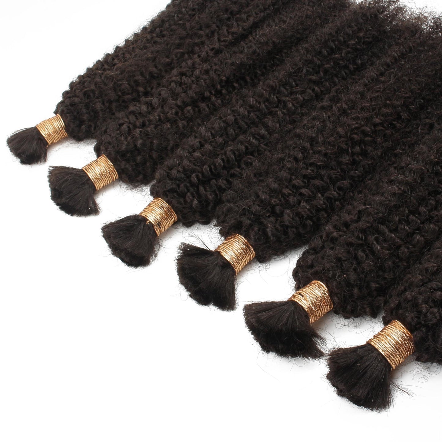 Afro Textured Bulk Braiding Hair