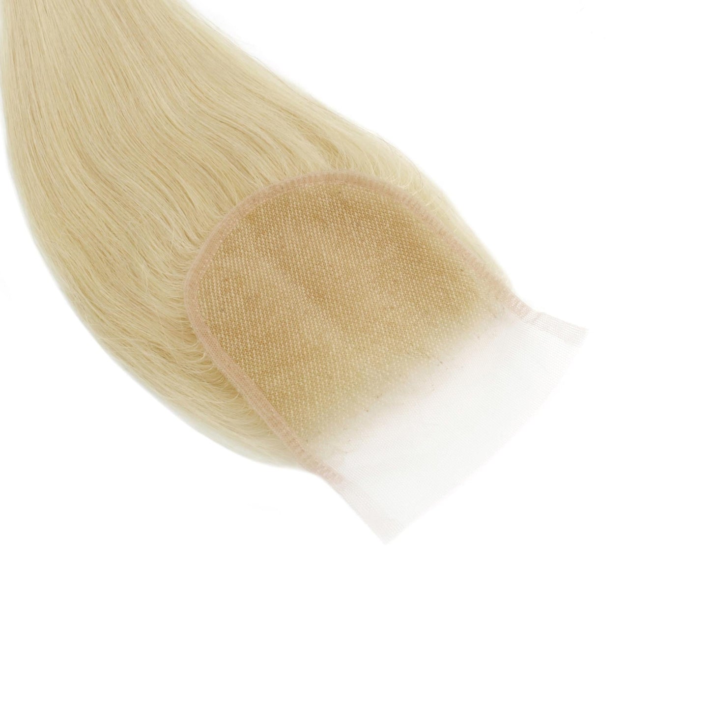 #613 Blonde Straight 4x4 Transparent Lace Hair Closure