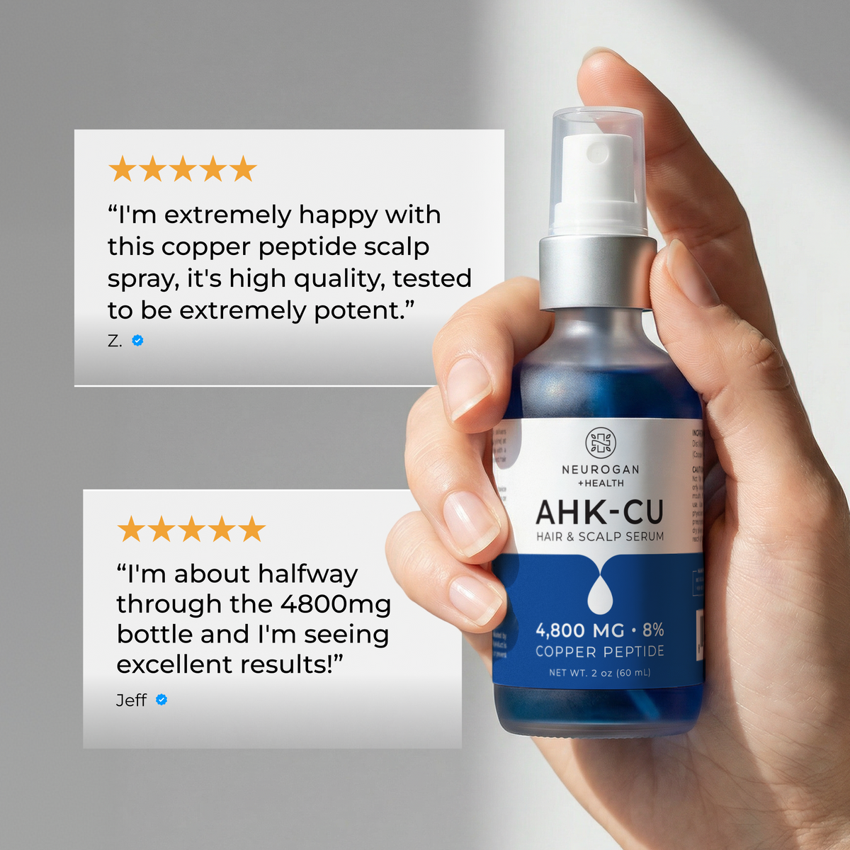 AHK-Cu Peptide Hair Elixir 4800mg