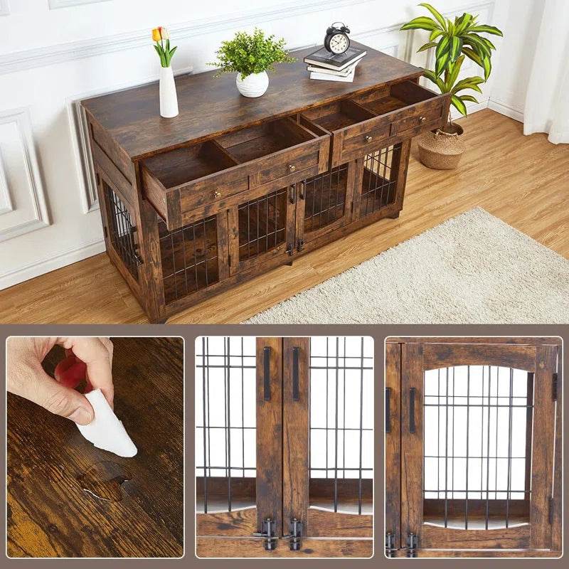 Console Dog Crate