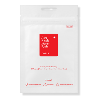 COSRX Acne Pimple Master Patch packaging on a white background