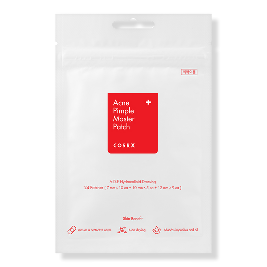 COSRX Acne Pimple Master Patch packaging on a white background