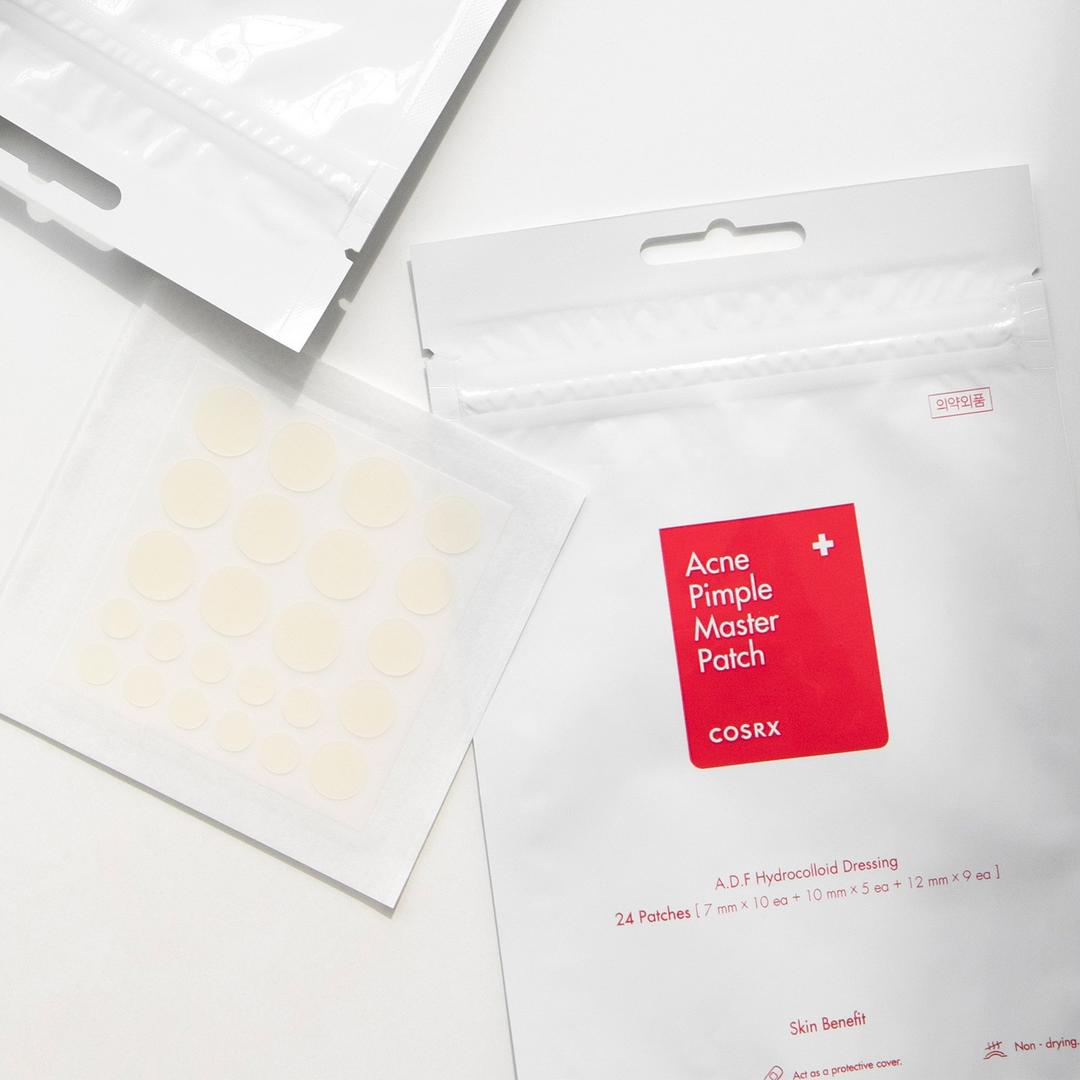 COSRX Acne Pimple Master Patch packaging on a white background