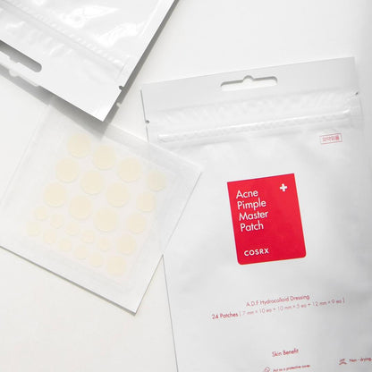 COSRX Acne Pimple Master Patch packaging on a white background