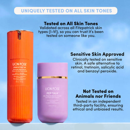 Lion Pose UNSPOTTED 4X® Acid Jelly Night Serum