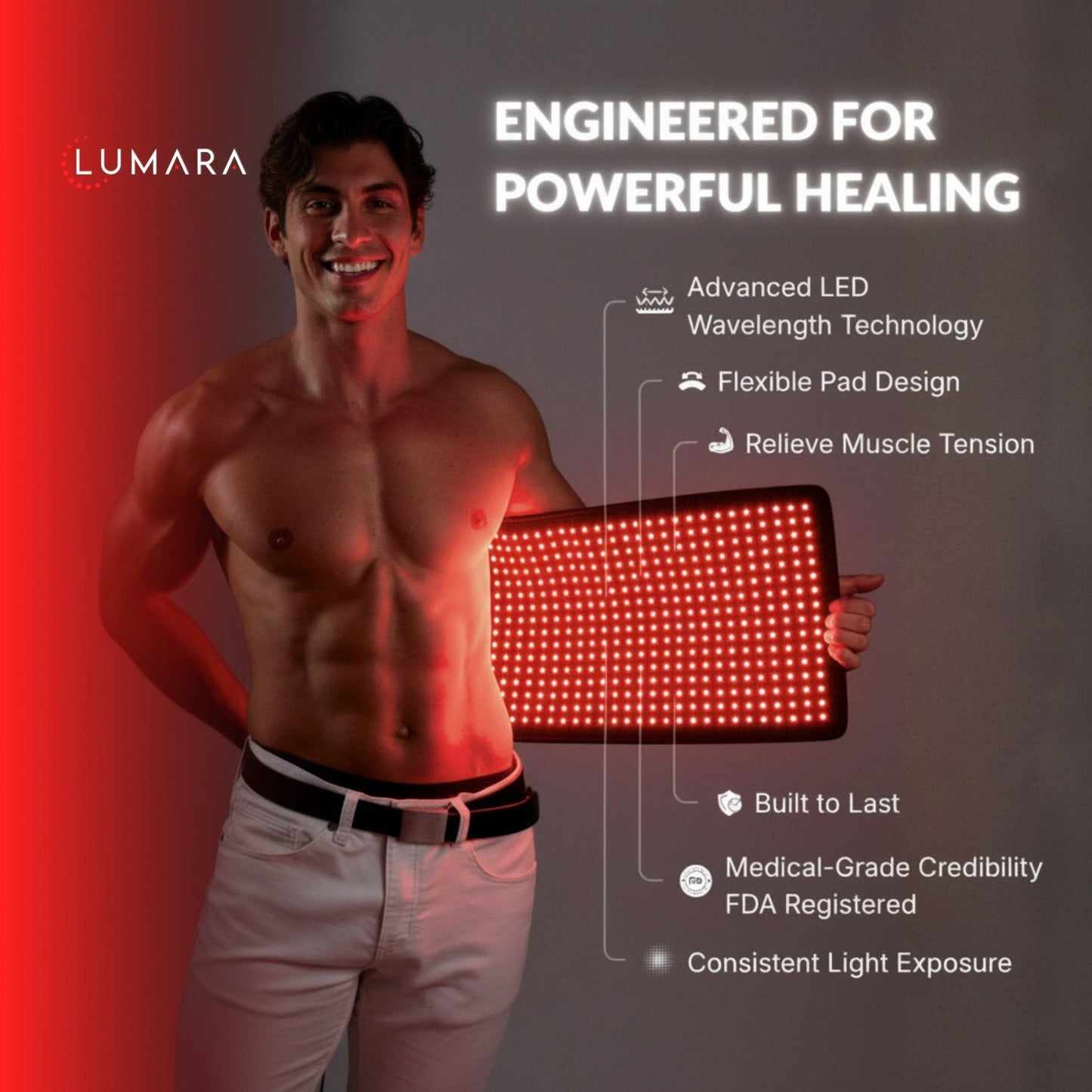 Lumara Red Light Pad System