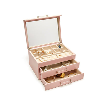 Kendall 3 Tiered Jewelry Box – Pink