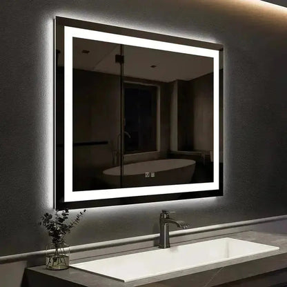 HAUSVITA 36x24" Center Glow LED Bathroom Vanity Mirror