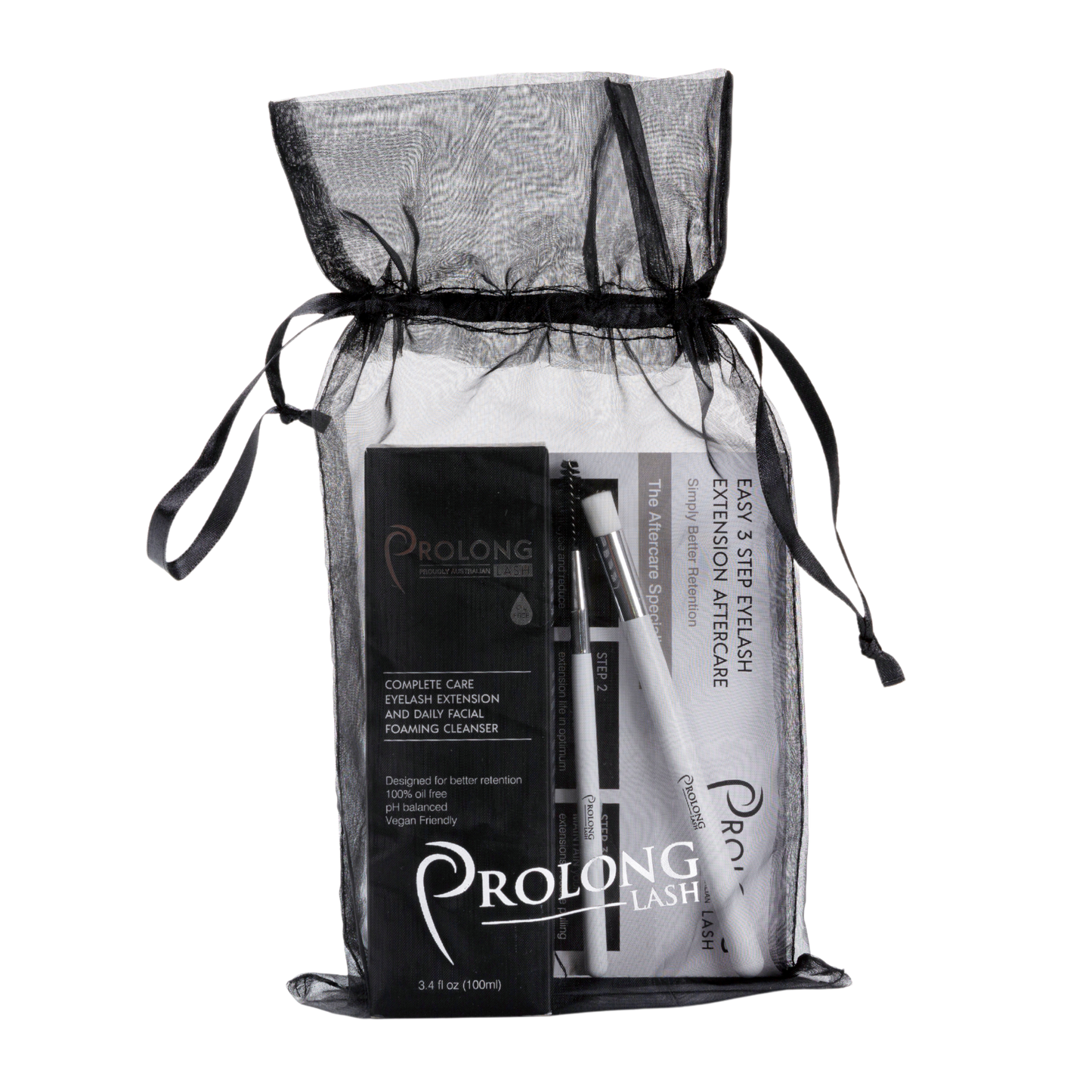 Eyelash Extension Foaming Cleanser Kit, Pre-Mixed