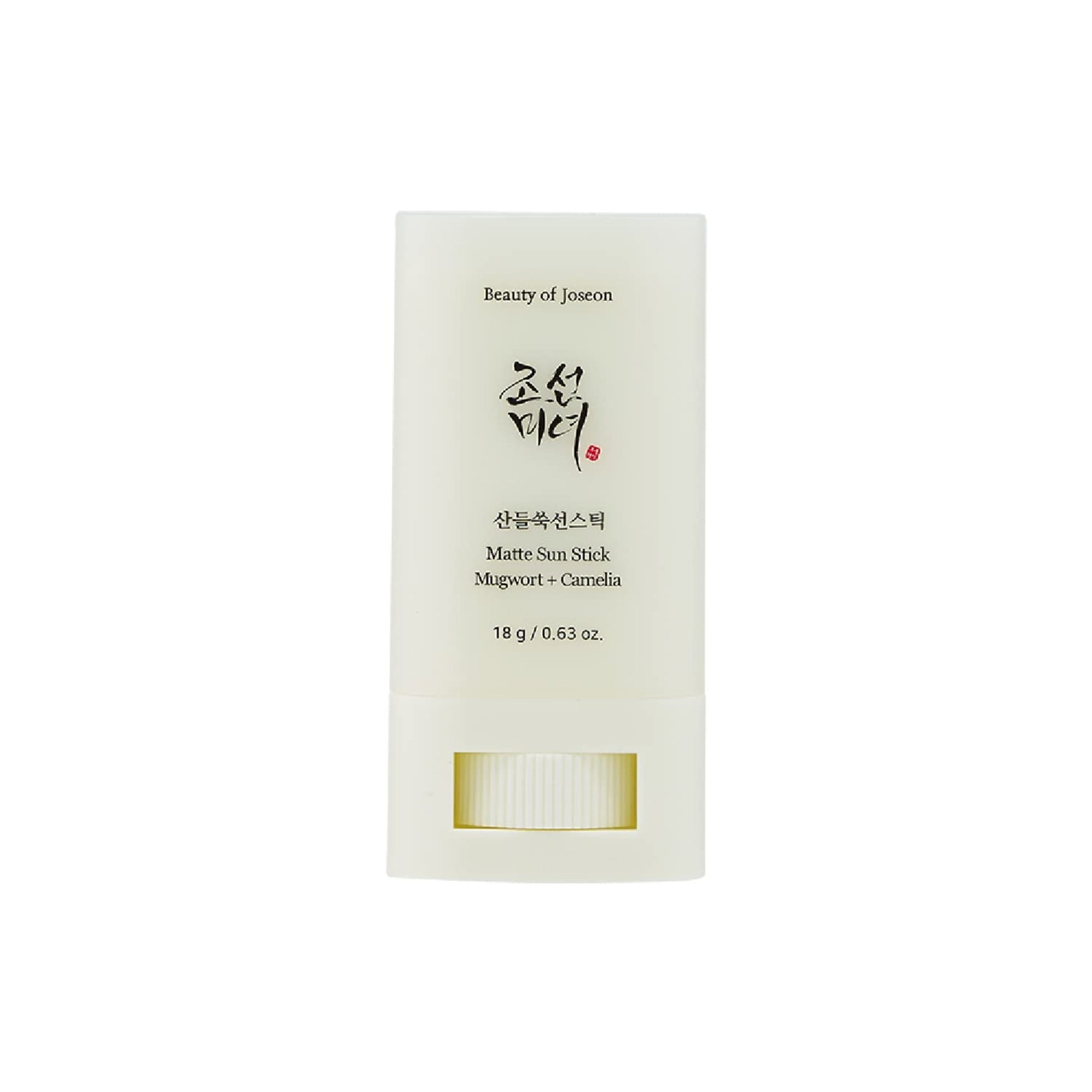 Beauty of Joseon matte sun stick packaging on a white background