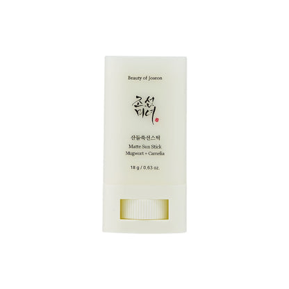 Beauty of Joseon matte sun stick packaging on a white background
