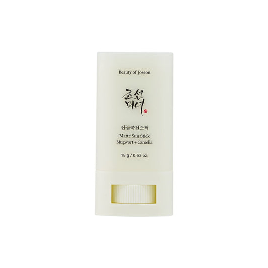 Beauty of Joseon matte sun stick packaging on a white background