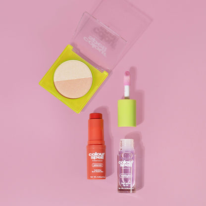 Serving Glow Collection- Highlight, Blush & Lip Oil