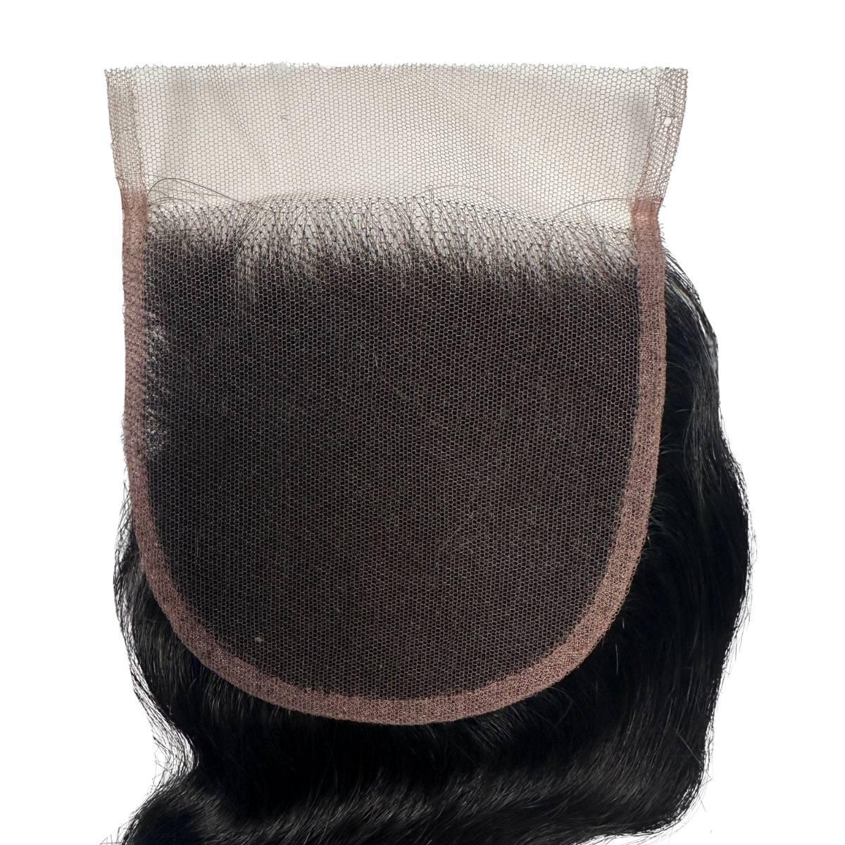 #1 Jet Black Body Wave 4x4 HD Lace Closure