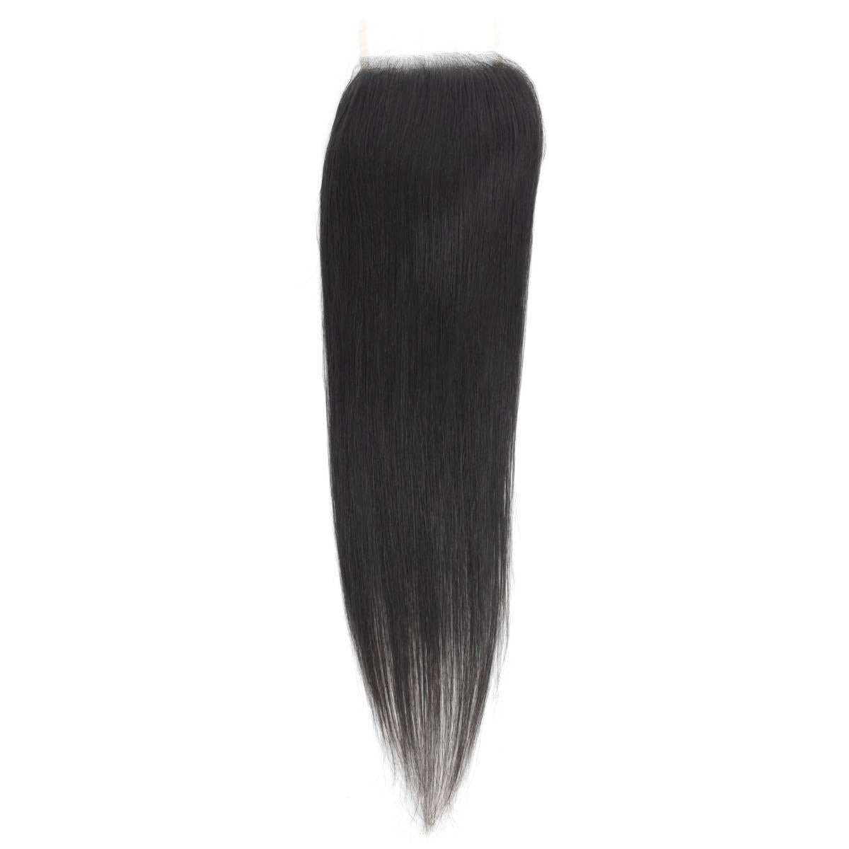 Brazilian Silky Straight 4x4 Transparent Lace Hair Closure