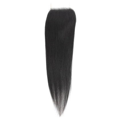 Brazilian Silky Straight 4x4 Transparent Lace Hair Closure