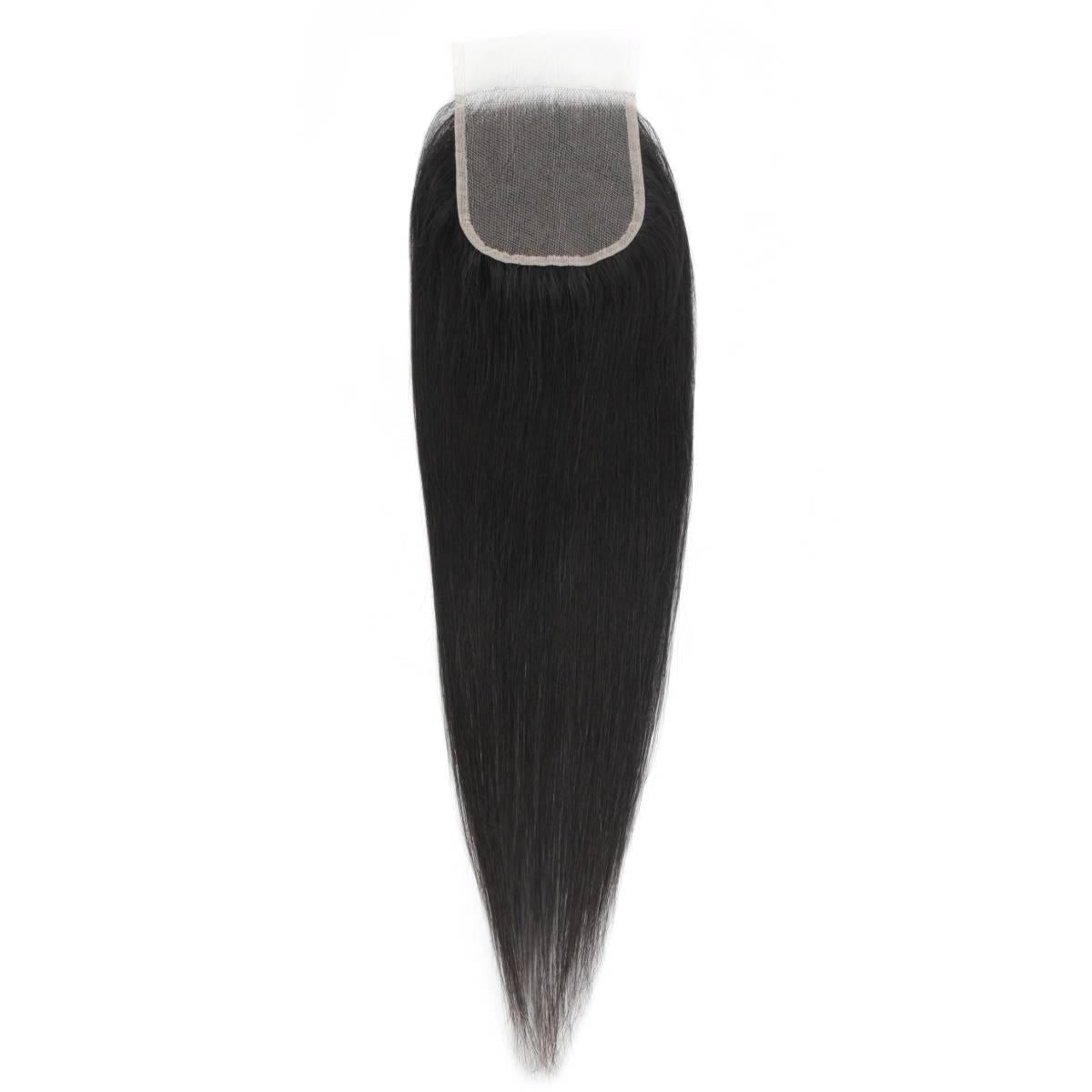Brazilian Silky Straight 4x4 Transparent Lace Hair Closure