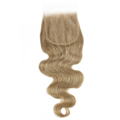 #27 Honey Blonde Body Wave 5x5 HD Lace Closure
