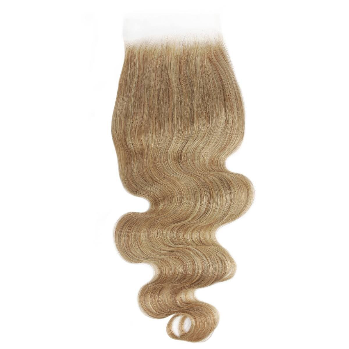 #27 Honey Blonde Body Wave 5x5 HD Lace Closure
