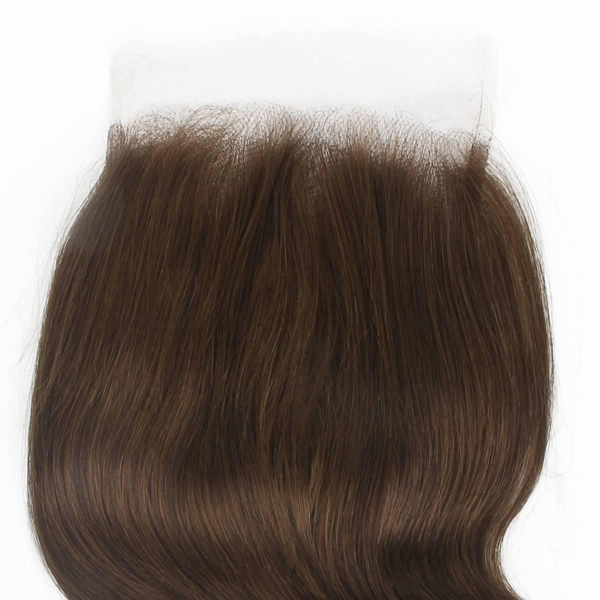 #4 Medium Brown Body Wave 5x5 HD Lace Closure