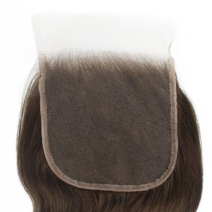 #4 Medium Brown Body Wave 5x5 HD Lace Closure