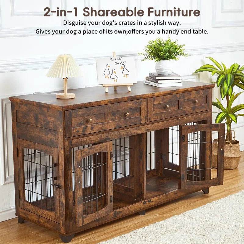 Console Dog Crate