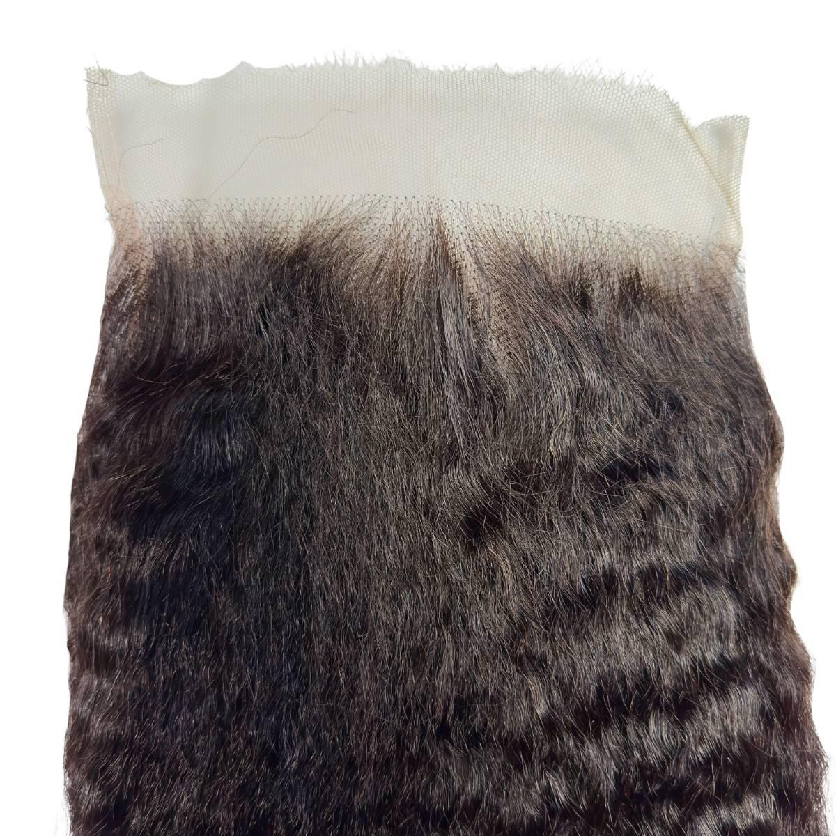 Textured Straight 6x6 HD Lace Hair Closure
