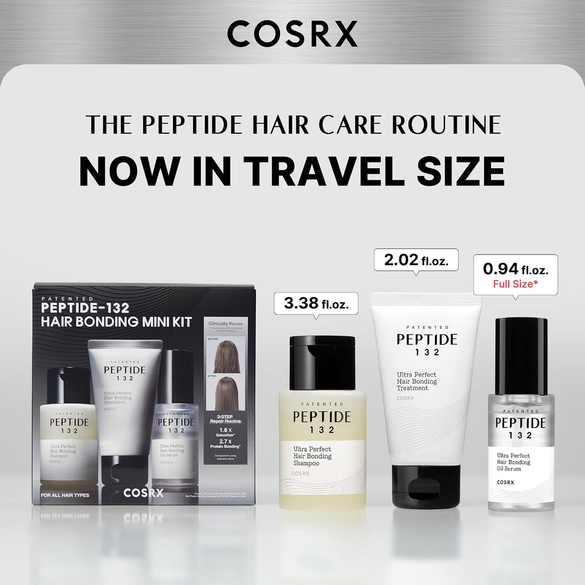 Cosrx Peptide-132 Hair Bonding Mini Kit