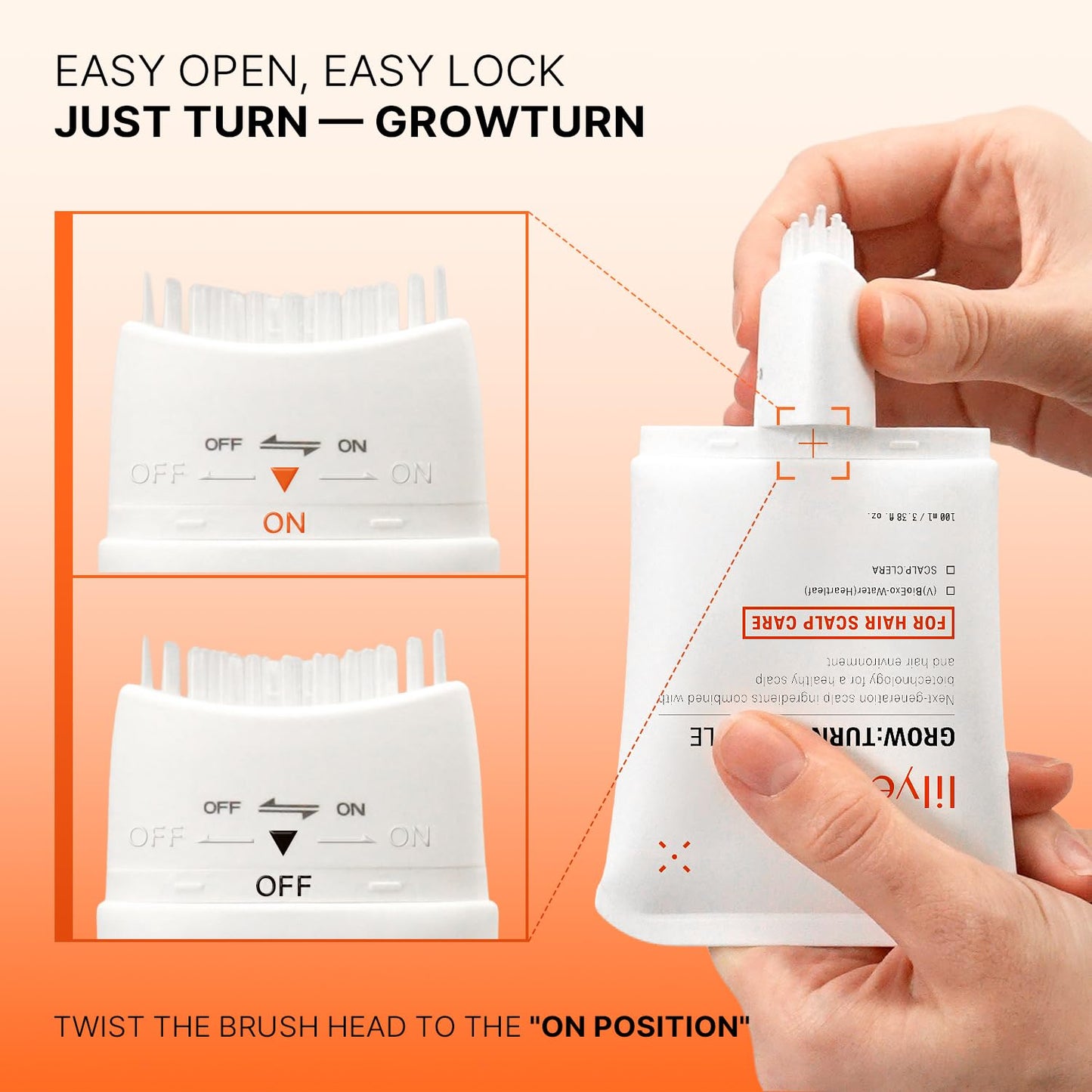 Lilyeve Grow Turn Exosome Brush Nourishing Treatment