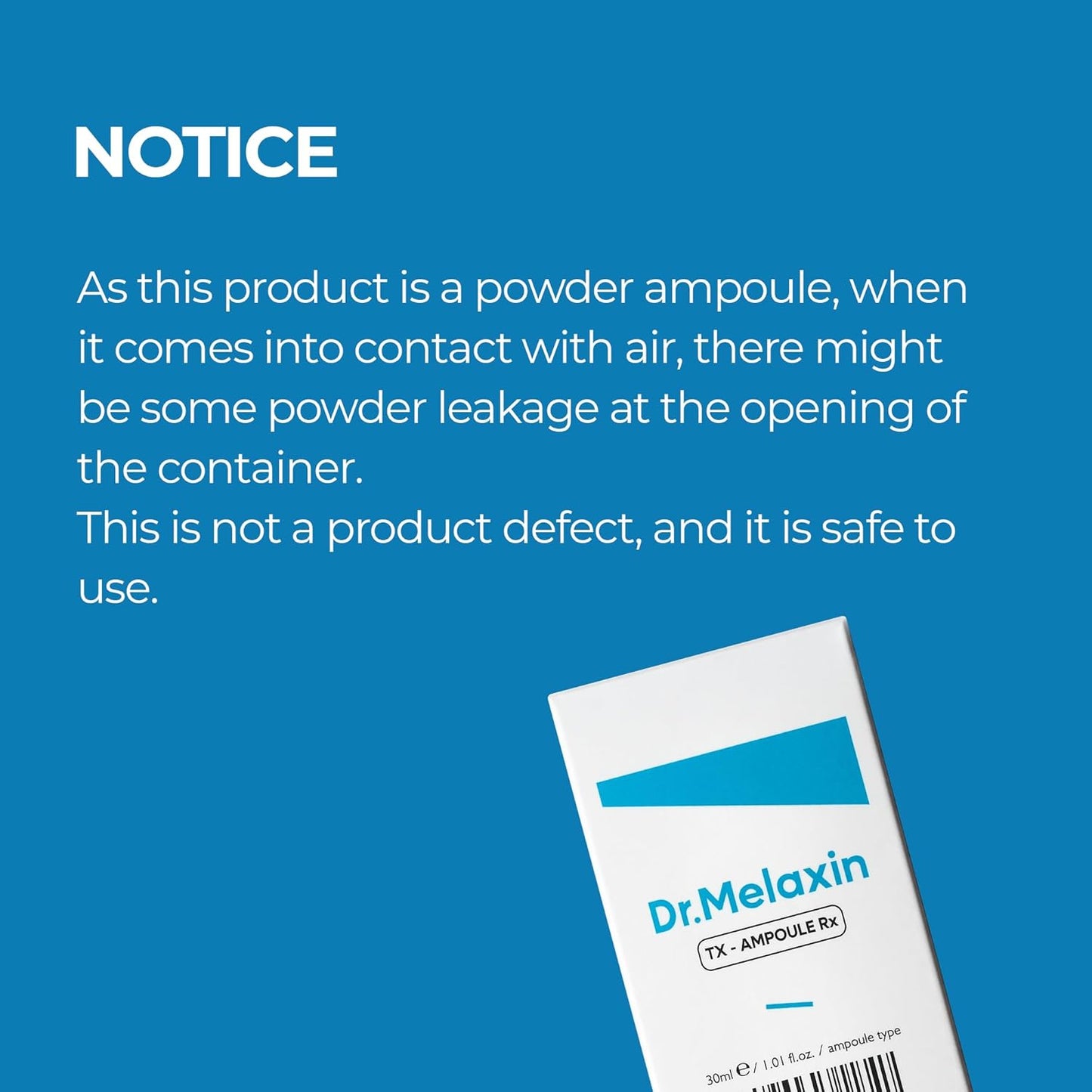 Dr. Melaxin TX Ampoule Rx for Darkspot Correction