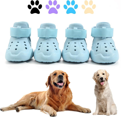 Indoor Dog Shoes for Paw Protection | Non-Slip, 4 Pack