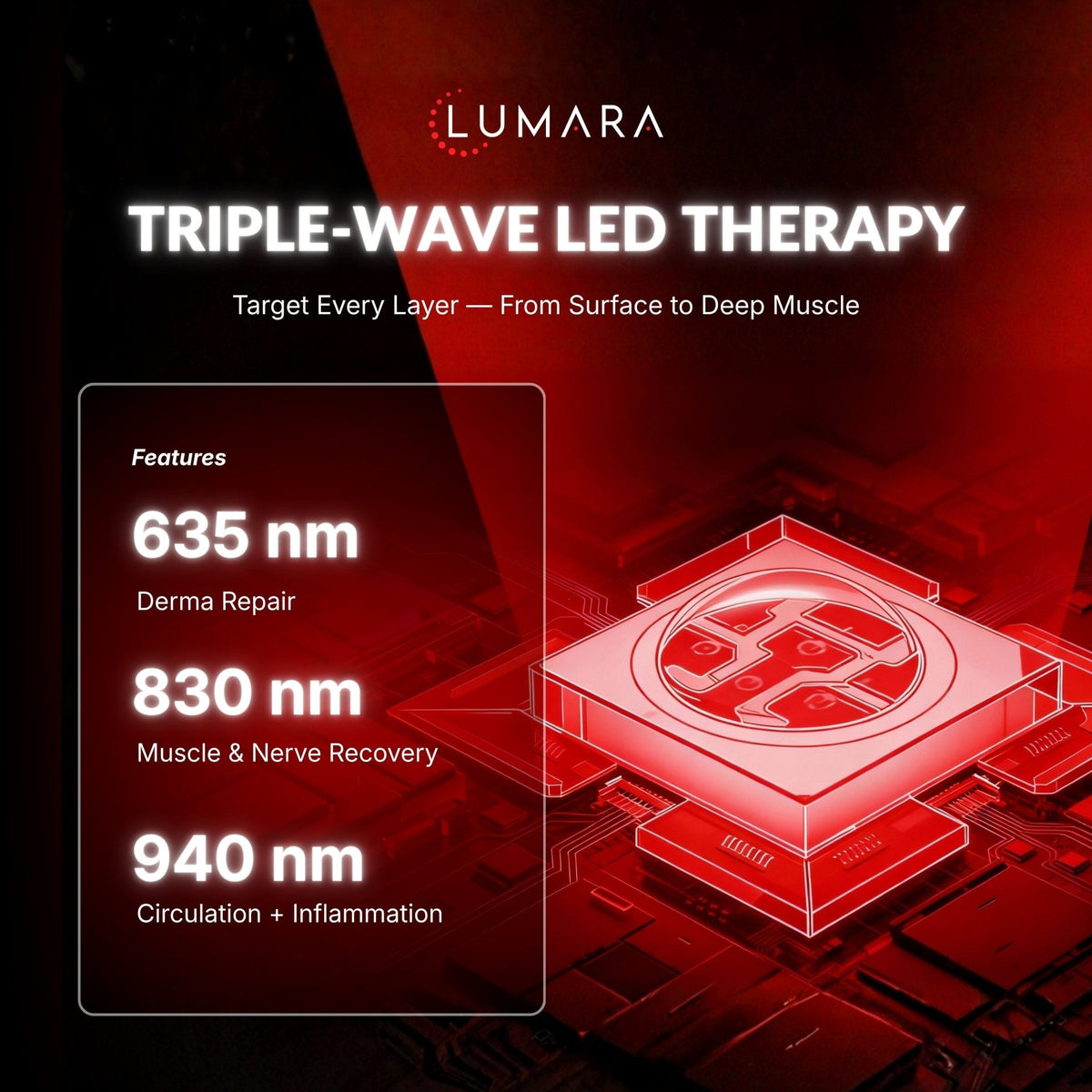 Lumara Red Light Pad System