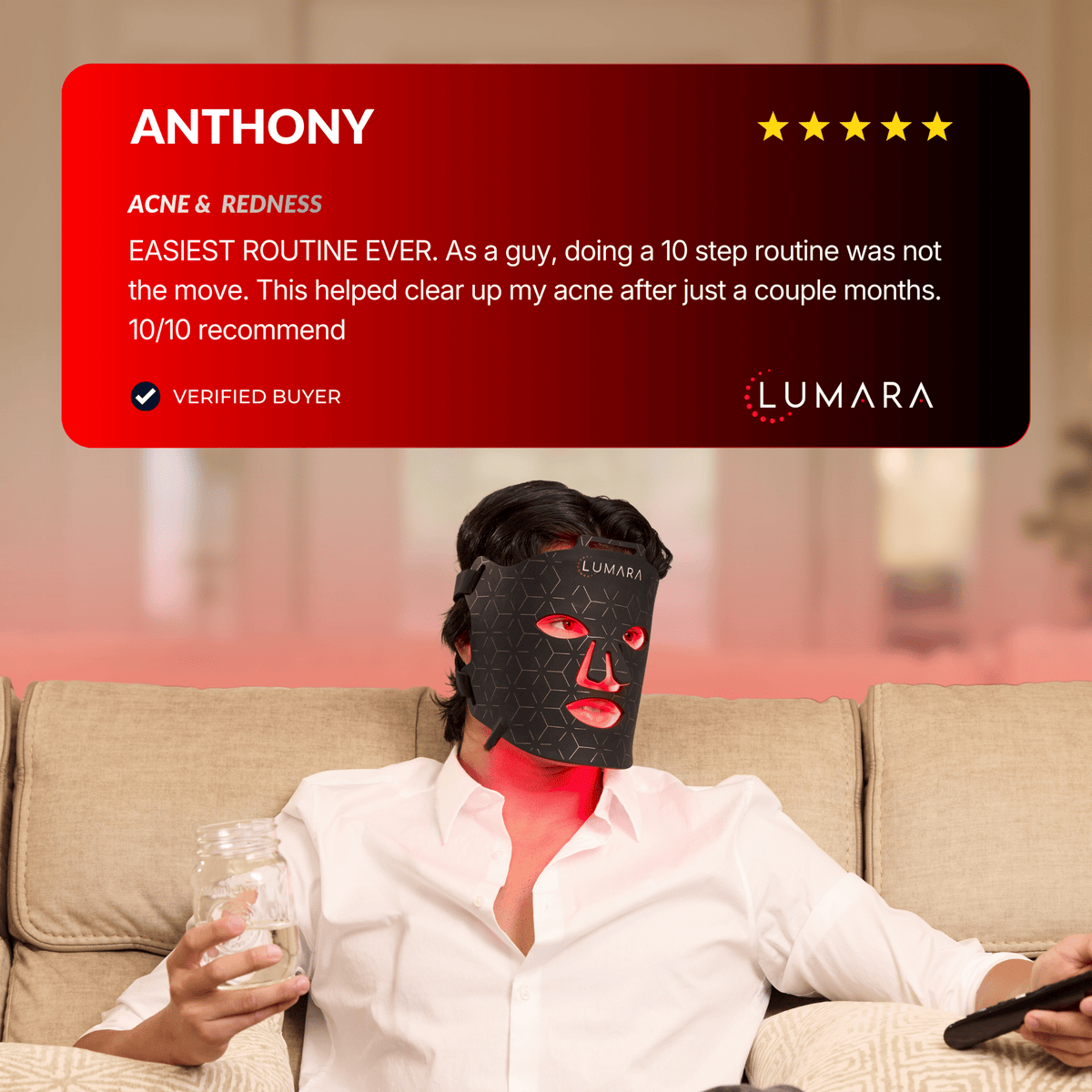 Lumara VISO Red Light Mask