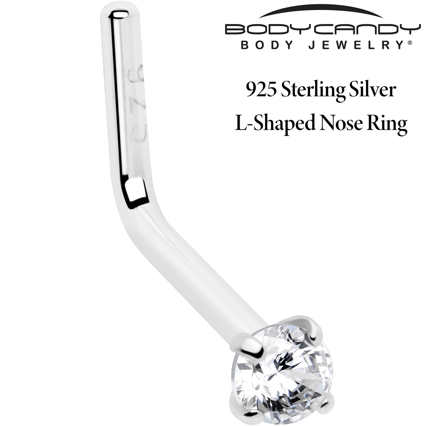 Gold Plated Sterling Silver Nose Ring