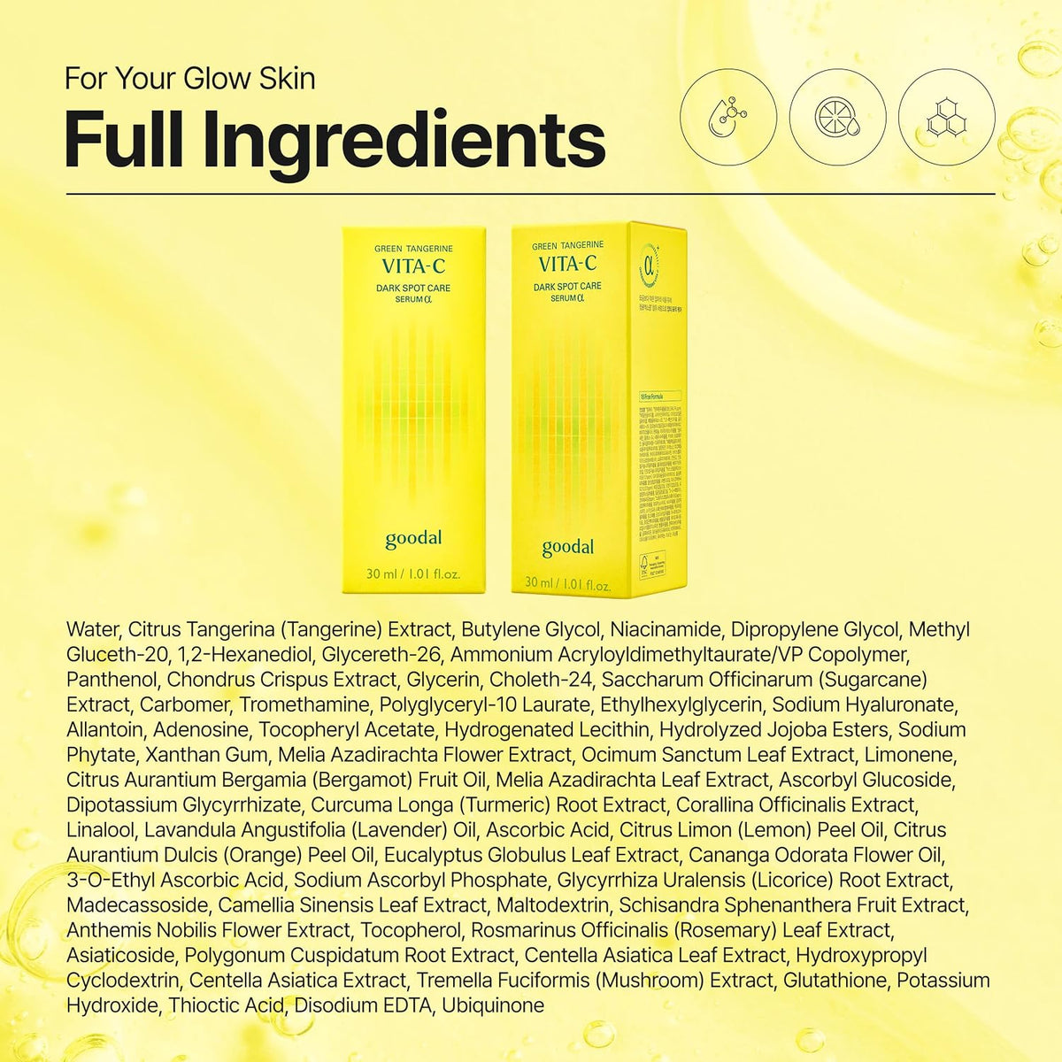 Goodal Green Tangerine Vitamin C Dark Spot Serum