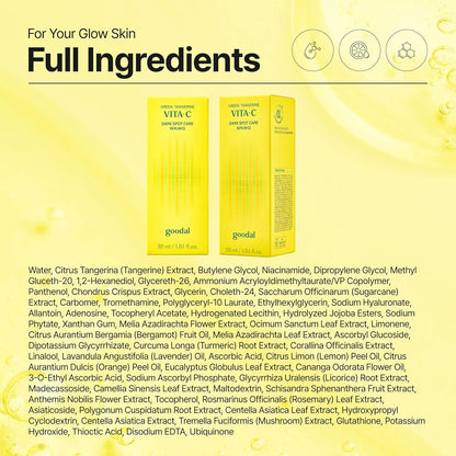 Goodal Green Tangerine Vitamin C Dark Spot Serum