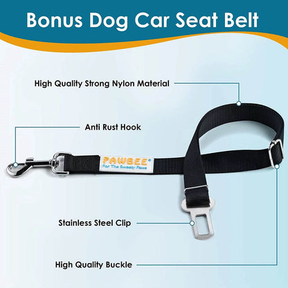 Waterproof Dog Car Seat Cover Hammock | The Max & Rex Collection