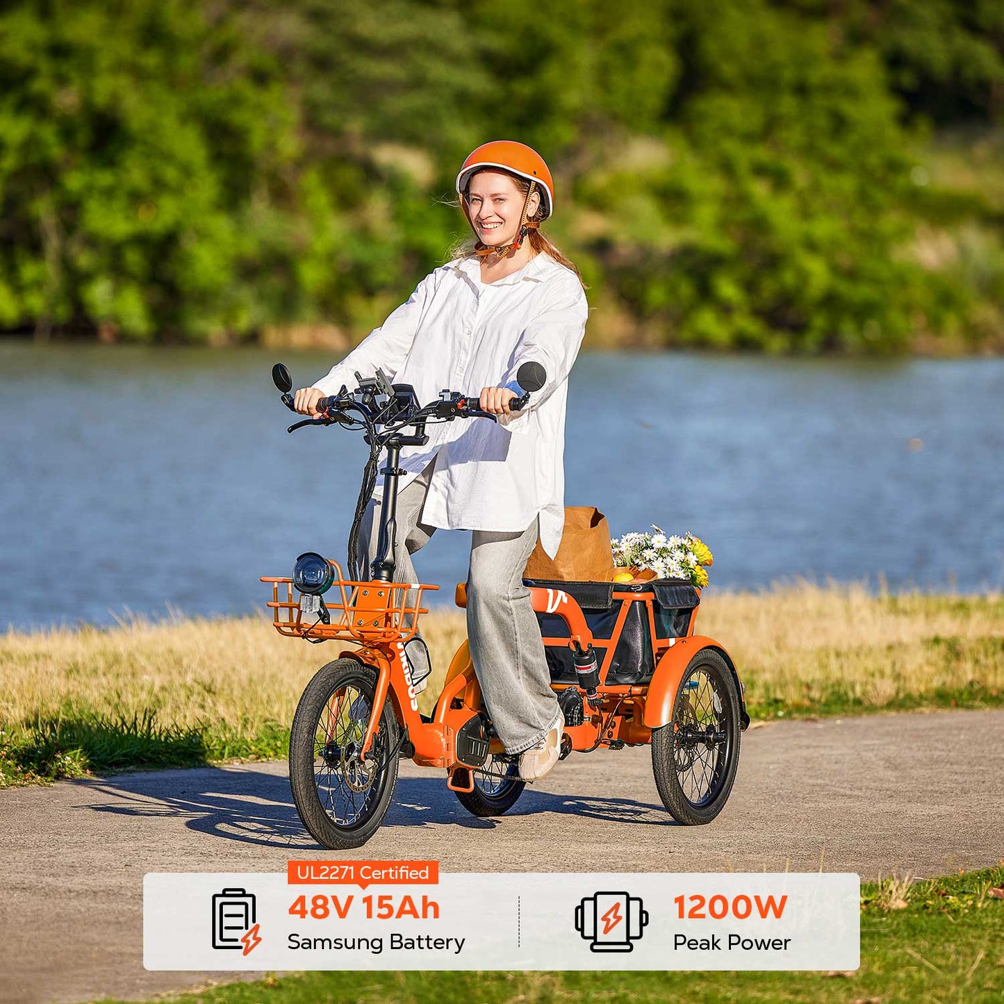 Compact Folding Electric Tricycle, FC2 | Viribus