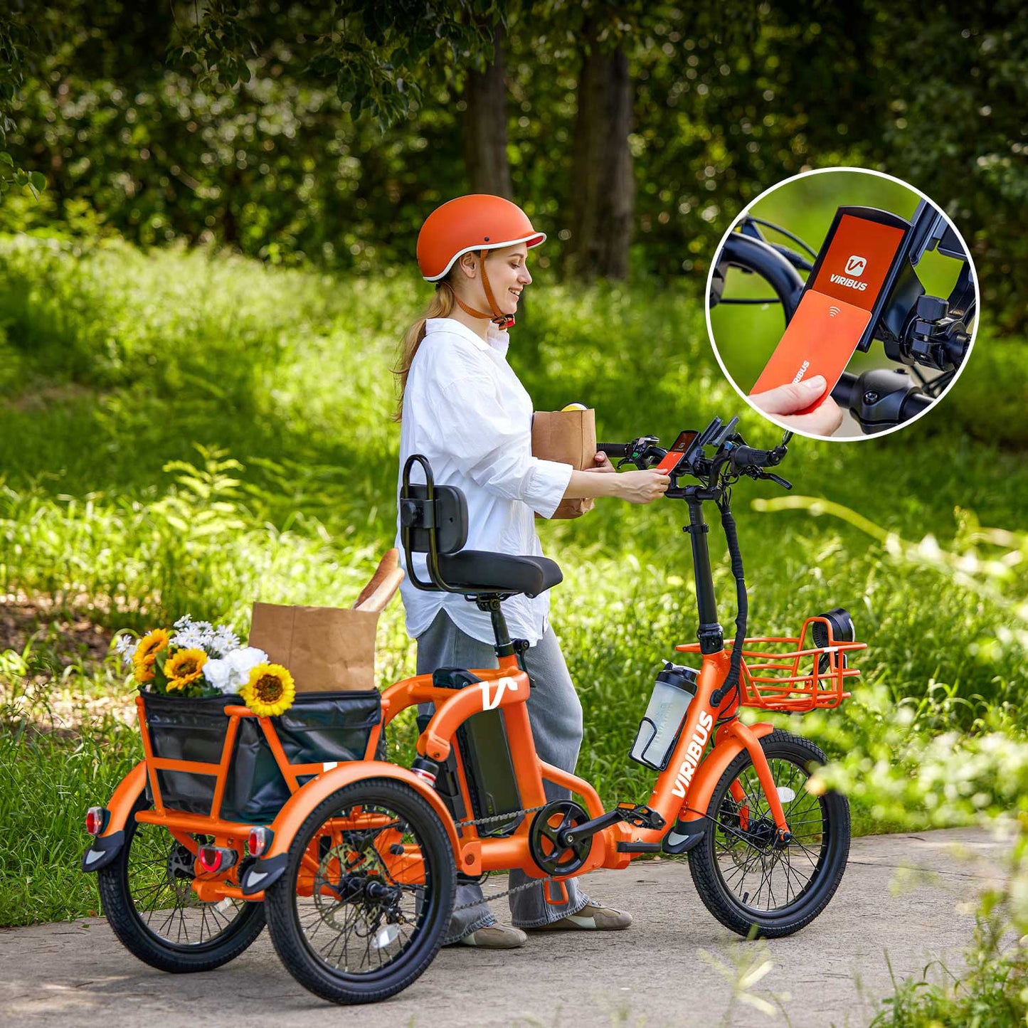 Compact Folding Electric Tricycle, FC2 | Viribus
