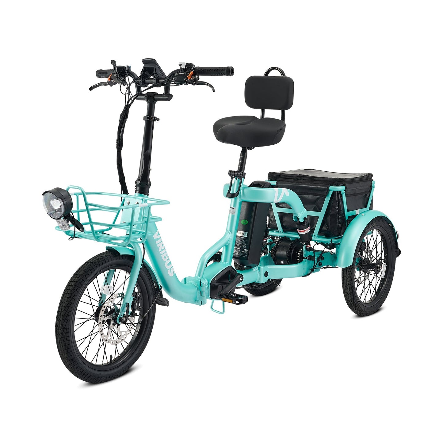 Compact Folding Electric Tricycle, FC2 | Viribus