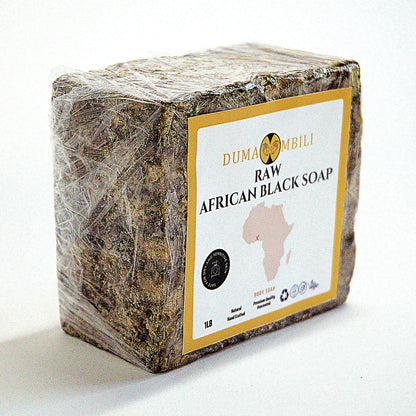 African Black Soap with Natural Ingredients
