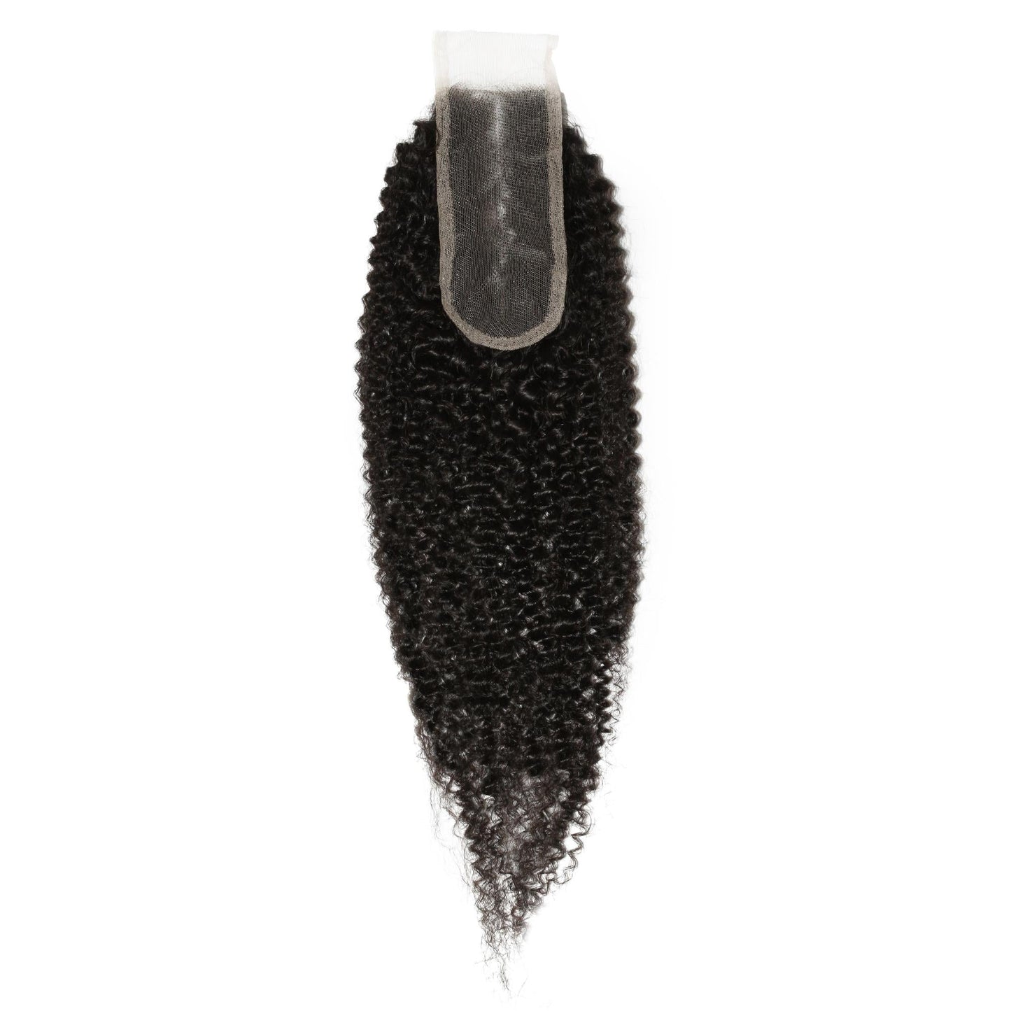Afro Textured 2x6 Transparent Lace Human Hair Closure