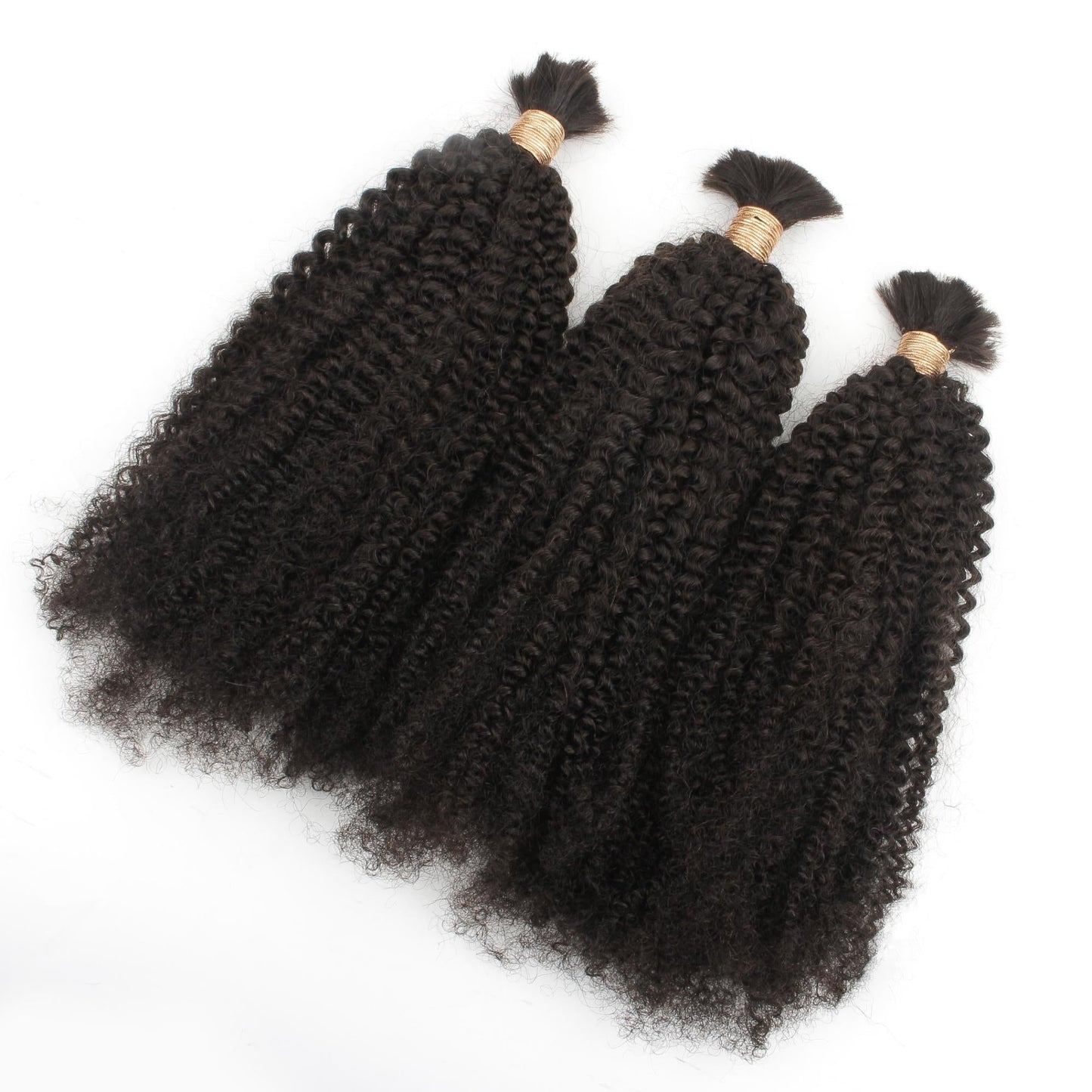 Afro Textured Bulk Braiding Hair