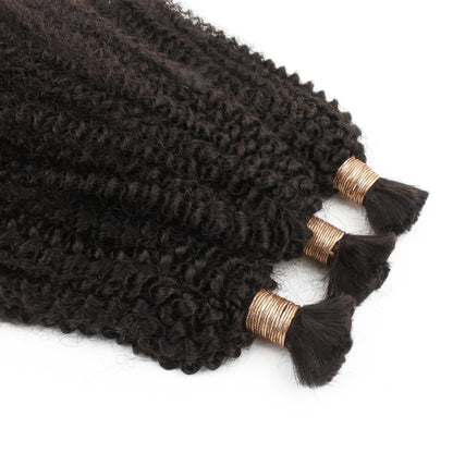 Afro Textured Bulk Braiding Hair