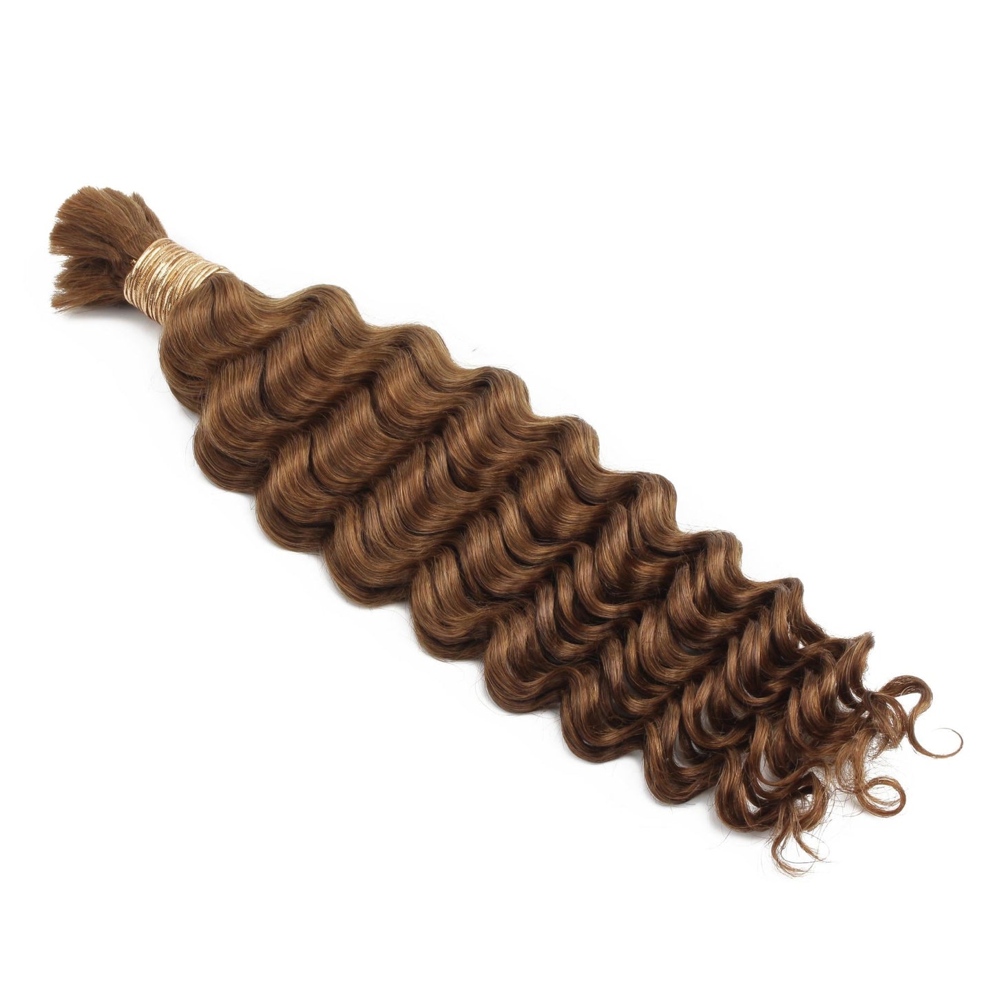 #30 Auburn, Deep Wave Bulk Braiding Hair