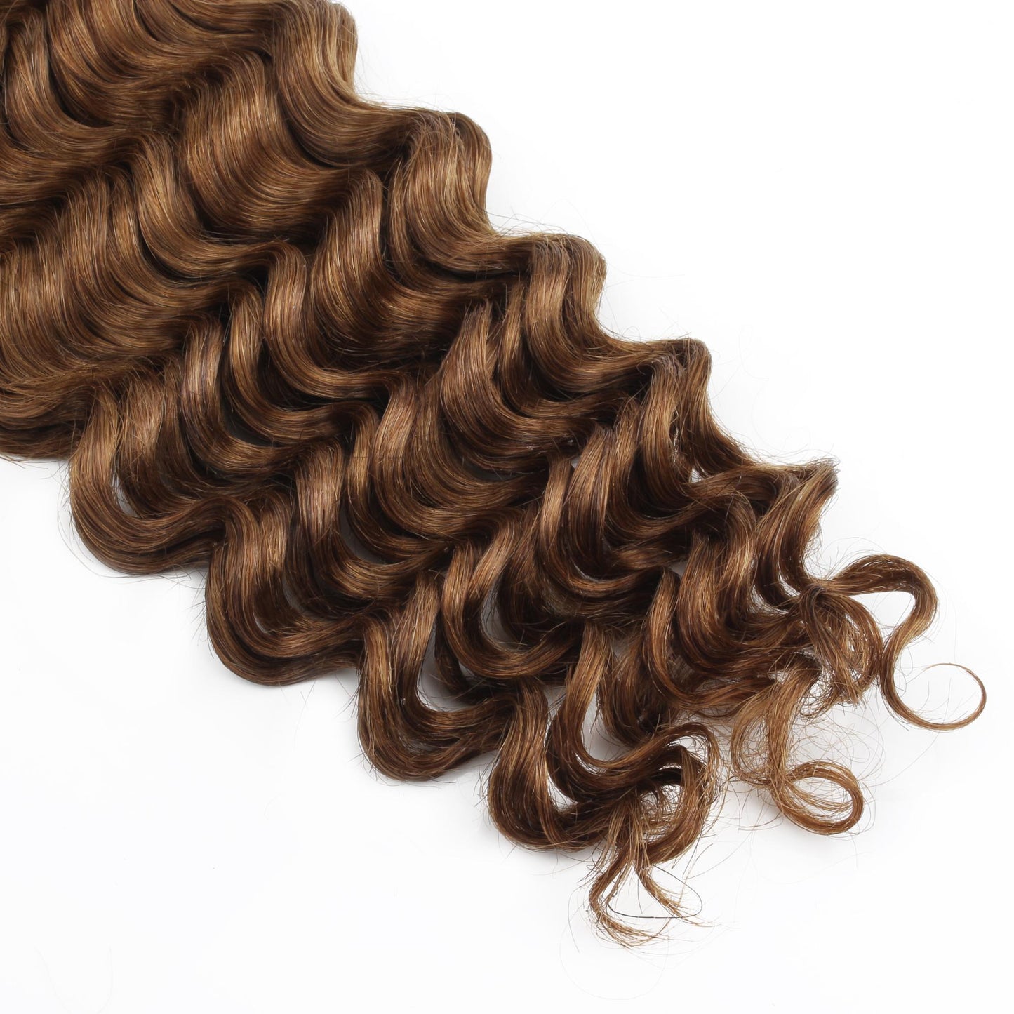 #30 Auburn, Deep Wave Bulk Braiding Hair