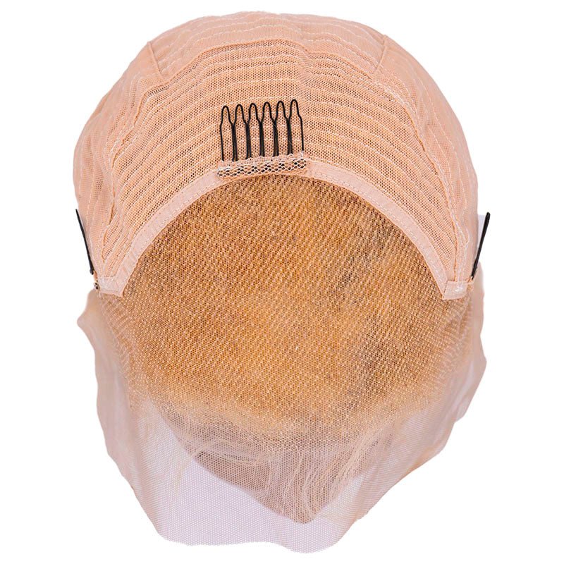 Bombshell Blonde #613 Body Wave 13x4 Transparent Lace Front Human Hair Wig