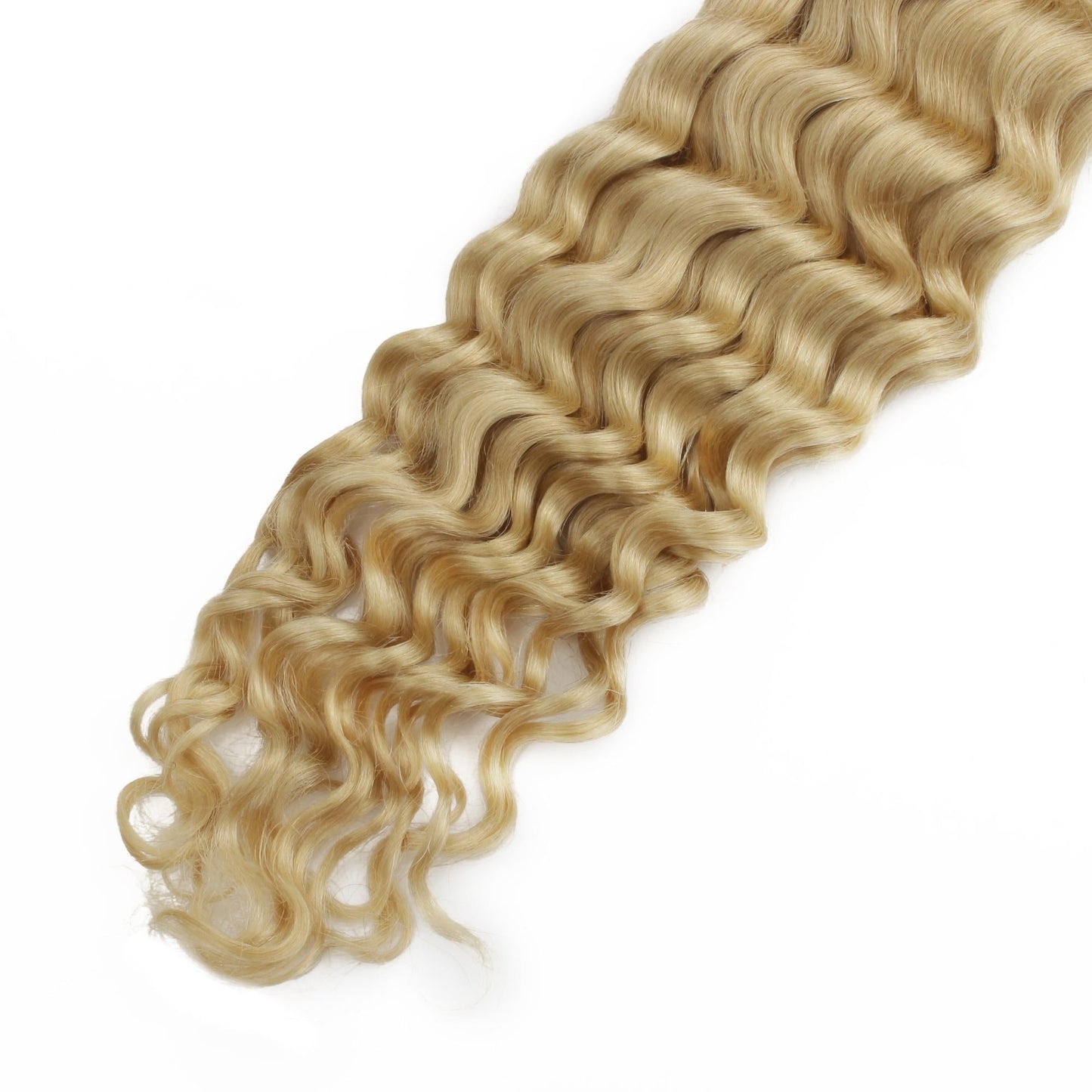 #613 Blonde, Deep Wave Bulk Braiding Hair