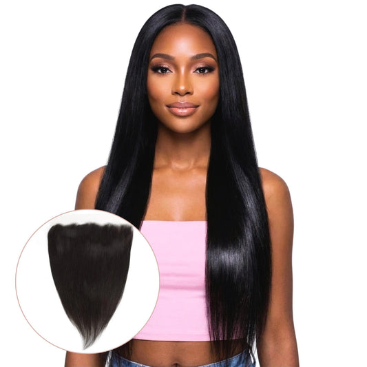 Brazilian Straight 13x4 Transparent Lace Hair Frontal